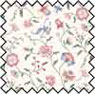 Dollhouse Miniature Silk Fabric: Papillion Blueberry